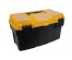 ящик д/инструментов 16 Титан (с секциями) черн.с желт. 2935 (уп/4шт)Ящик для инструментов оптом. Ящик для инструментов оптом по низкой цене со склада в Новосибирске.