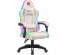 Кресло игровое  Energy белый ,RGB,4 класс,PU  DEFENDER