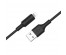 Кабель USB - 8pin HOCO X25 Чёрный (2А, для iPhone5/6/7) 1м