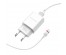 Блок пит USB сетевой  BOROFONE BA20A + кабель Lightning Белый (1USB, 2100mA)