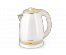 Чайник Centek CT-1026 Beige (1.8л, 2000W, двойной корпус - сталь+пластик) 6/упибирске. Чайник двухслойный оптом - Василиса,  Delta, Казбек, Galaxy, Supra, Irit, Магнит. Доставка