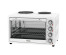 Духовка электрическая Oasis M-BL35W1 бел (35л, 1500+700+1000Вт, две комфорки, конвекция )