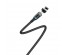 Кабель USB - 8pin BOROFONE BU16 Чёрный Магнитный (2,4А, для iPhone5/6/7) 1,2м