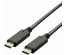 Кабель Smartbuy USB3.1 Type C (Male) - Type C (Male), 15 см, черный (SBCAB-753K)