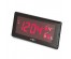 Часы настенные VST795S-1 красн (температура, влажность)