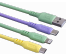 Кабель USB - 3в1  F207,green,1,2м, силикон пакет Defender