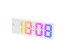 Часы настольные  OT-CLT12 Белые RGB (будильник, температура, дата)