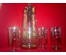 Набор 922/1 кувшин 1,2 литра и 6 стаканов по 230 г.  трафаретДекоративное стекло оптом с доставкой по РФ. Большой каталог декорративных стекл оптом