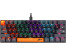 Клавиатура DEFENDER Apex GK-002 RU  3 цв,черный, радуж 61к, красн св