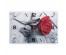 Часы настенные СН 2030 - 24 Красная роза прямоуг (33х23) (10)астенные часы оптом с доставкой по Дальнему Востоку. Настенные часы оптом со склада в Новосибирске.