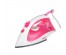 Утюг LEBEN 249-006, 1200Вт, розовый, прозр корпус, с отпариват, подошва - антипригарное покрытие