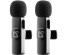 микрофон  Defender Talky-138 wrls, петличный черный, на прищепке  в уп2шт