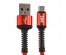Кабель USB - micro USB NG 1.5м, 3А, тканевая оплётка, быстрая зарядка QC3.0,  3 цвета