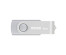 USB2.0 FlashDrives16Gb Mirex SWIVEL SILVER