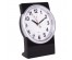 Часы будильник  B11-001 (7х7 см) черный "Классика" (10)