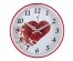 Часы настенные СН 2019 - 100 Любовь красные круглые (20х20) (10)астенные часы оптом с доставкой по Дальнему Востоку. Настенные часы оптом со склада в Новосибирске.