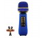 Микрофон WSTER WS-898 Синий микрофон беспроводной (Bluetooth, динамики, USB)ада. Большой каталог микрофонов для караоке RITMIX, Defender оптом с доставкой по Дальнему Востоку.