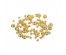 Бусы декоративные, шары разных диаметров, 200см, пластик, цвет золотой (А01)